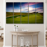 French Lick Resort Best Golf Resorts Courses, 5 Panels Extra Large Canvas Prints Wall Art Decor