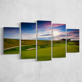 French Lick Resort Best Golf Resorts Courses, Golf Art Print, 5 Panels Canvas Prints Wall Art Decor