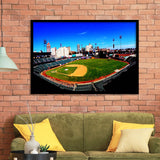 Fresno Grizzlies Wall Art Chukchansi Park Stadium Art Prints Baseball,Sport Stadium Art Prints, Fan Gift, Wall Decor