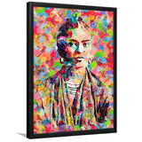 Frida Kahlo Portrait Abstract Colorful Framed Art Prints Wall Decor - Art Prints, Framed Picture,For Sale, Ready to hang