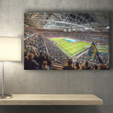 Friends Arena, Stadium Canvas, Sport Art, Gift for him, Fan Gift, Canvas Prints Wall Art Decor
