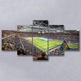 Friends Arena, Stadium Canvas, Sport Art, Large Canvas, Multi Panels, Canvas Prints Wall Art Decor