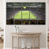 Friends Arena Stadium, Stadium Canvas, Sport Art, Gift for him,100 Multi Panels B, Canvas Prints Wall Art Decor