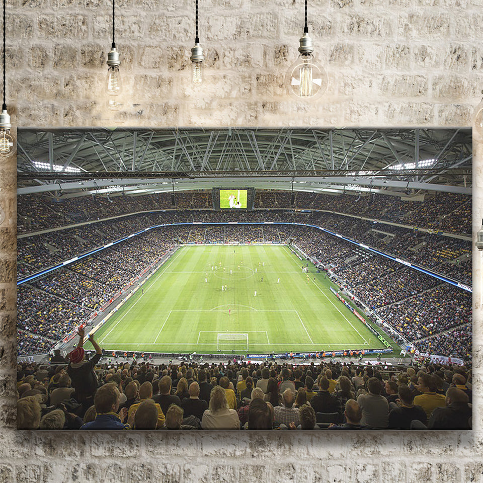 Friends Arena Stadium, Stadium Canvas, Sport Art, Gift for him,V1 Fan Gift, Canvas Prints Wall Art Decor
