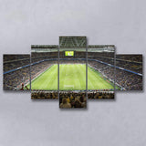 Friends Arena Stadium, Stadium Canvas, Sport Art, Large Canvas,V1 Multi Panels, Canvas Prints Wall Art Decor
