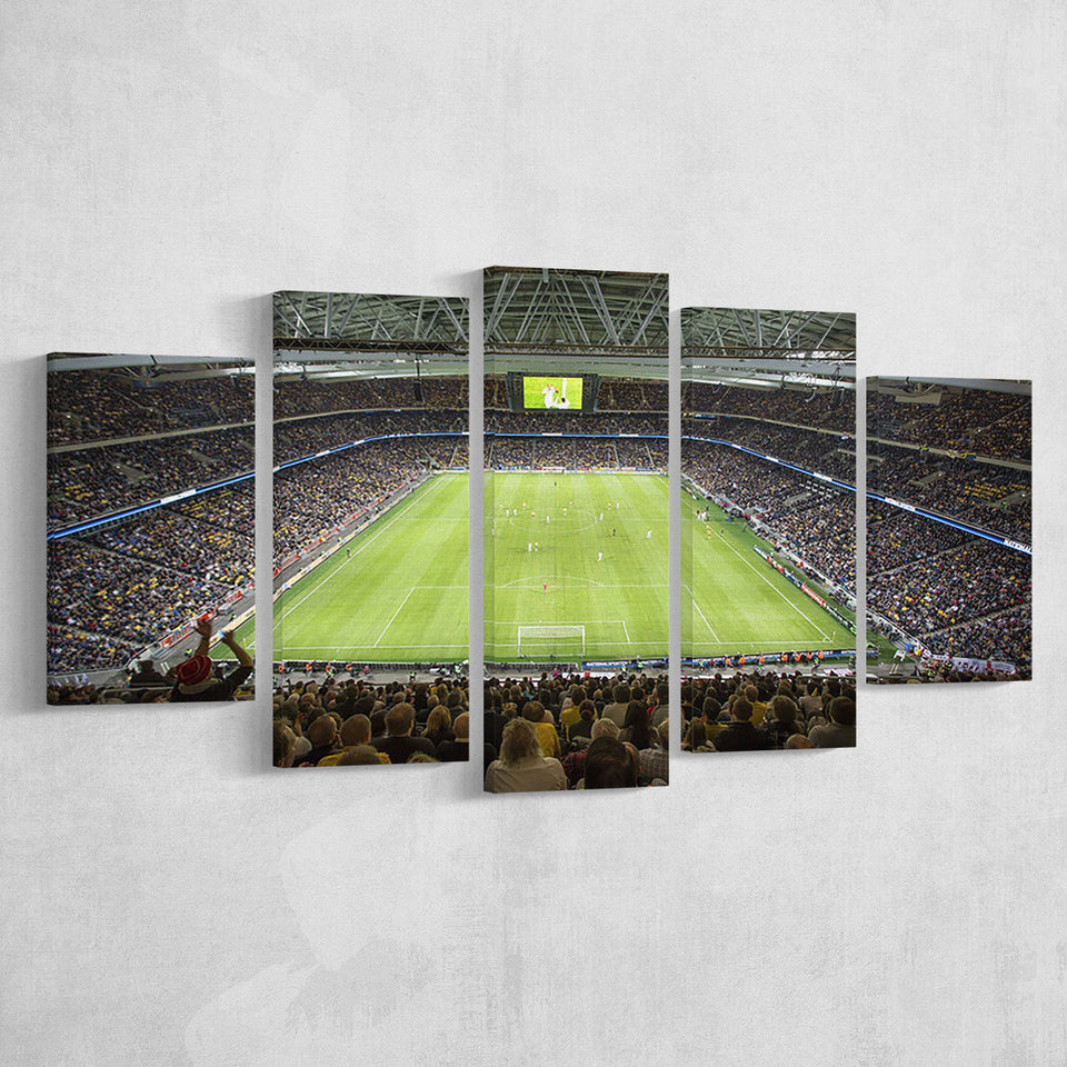 Friends Arena Stadium, Stadium Canvas, Sport Art, Large Canvas,V1 Multi Panels, Canvas Prints Wall Art Decor