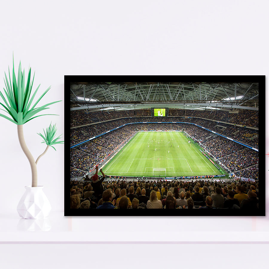 Friends Arena Stadium, Stadium Canvas, Sport Art, Gift for him,100 Framed Art Prints Wall Art Decor, Framed Picture
