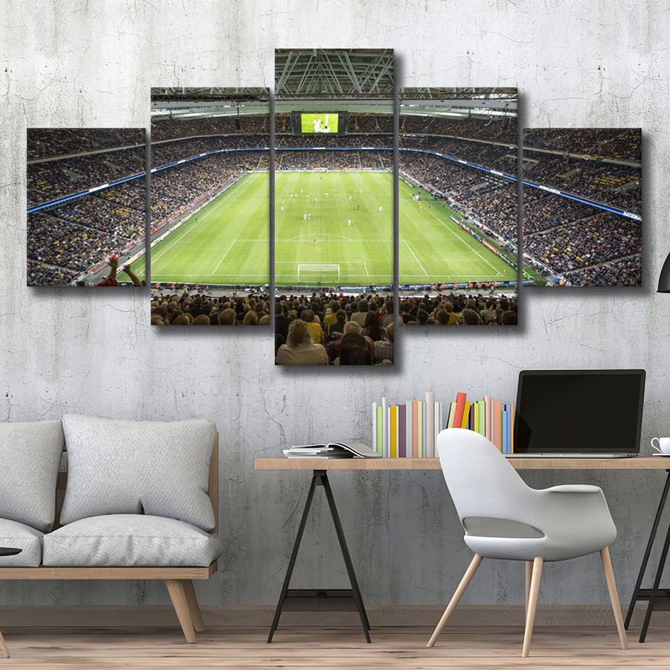Friends Arena Stadium, Stadium Canvas, Sport Art, Large Canvas,V1 Multi Panels, Canvas Prints Wall Art Decor