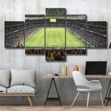 Friends Arena Stadium, Stadium Canvas, Sport Art, Large Canvas,V1 Multi Panels, Canvas Prints Wall Art Decor