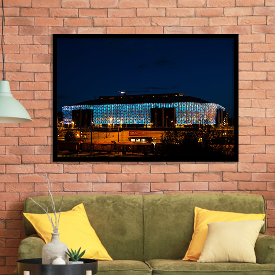 Friends Arena in Stockholm, Stadium Canvas, Sport Art, Gift for him, Framed Art Prints Wall Art Decor, Framed Picture