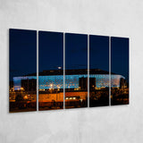 Friends Arena in Stockholm, Stadium Canvas, Sport Art, Gift for him, Multi Panels B, Canvas Prints Wall Art Decor