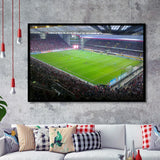 Fritz Walter Stadium, Stadium Canvas, Sport Art, Gift for him, Framed Art Prints Wall Art Decor, Framed Picture