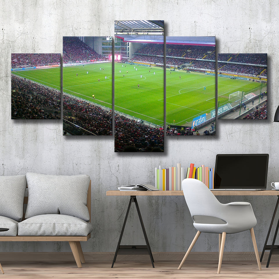 Fritz Walter Stadium, Stadium Canvas, Sport Art, Large Canvas, Multi Panels, Canvas Prints Wall Art Decor