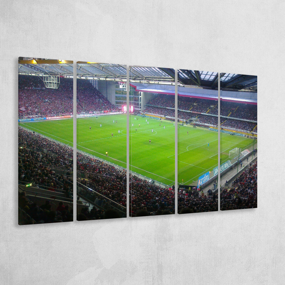 Fritz Walter Stadium, Stadium Canvas, Sport Art, Gift for him, Multi Panels B, Canvas Prints Wall Art Decor