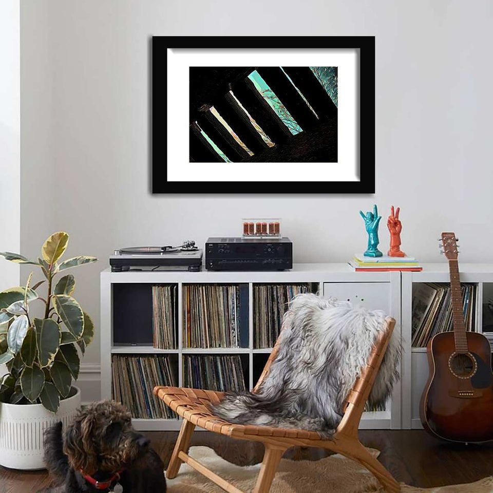 From Inside the Piano-Music art, Art print, Frame art, Plexiglass cover