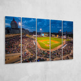 Frontier Field, Stadium Canvas, Sport Art, Gift for him, Multi Panels B, Canvas Prints Wall Art Decor