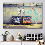 Funky Canvas Prints Wall Art Decor - Painting Canvas,Home Decor, Ready to Hang