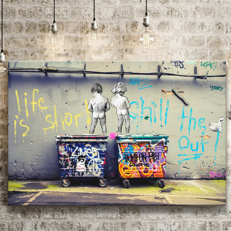Funky Canvas Prints Wall Art Decor - Painting Canvas,Home Decor, Ready to Hang