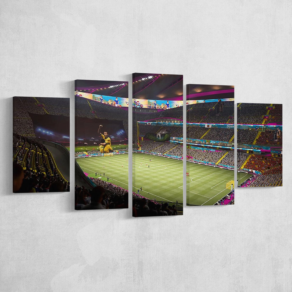 Fut Stadium Fifa, Stadium Canvas, Sport Art, Large Canvas, Multi Panels, Canvas Prints Wall Art Decor