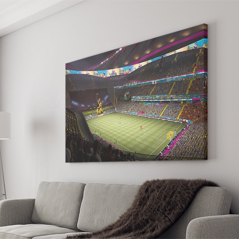 Fut Stadium Fifa, Stadium Canvas, Sport Art, Gift for him, Fan Gift, Canvas Prints Wall Art Decor