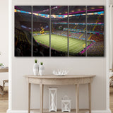 Fut Stadium Fifa, Stadium Canvas, Sport Art, Gift for him, Multi Panels B, Canvas Prints Wall Art Decor