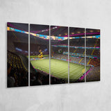 Fut Stadium Fifa, Stadium Canvas, Sport Art, Gift for him, Multi Panels B, Canvas Prints Wall Art Decor