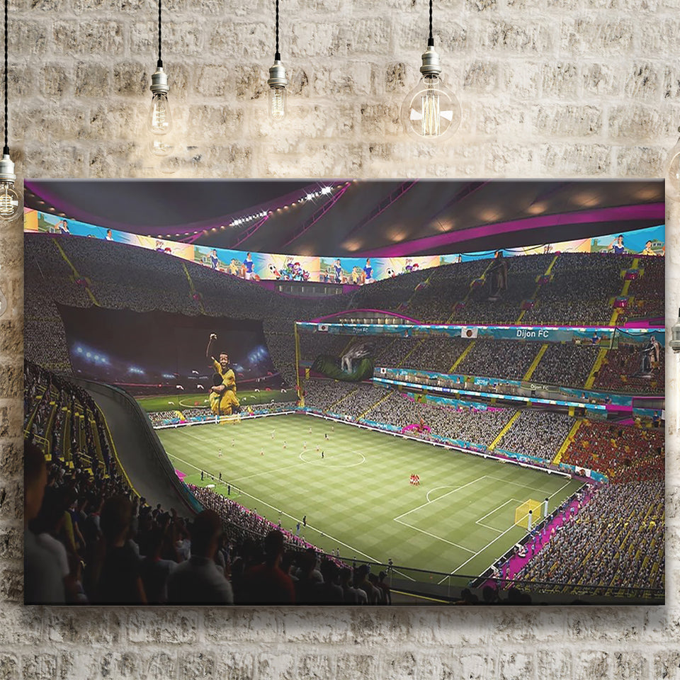 Fut Stadium Fifa, Stadium Canvas, Sport Art, Gift for him, Fan Gift, Canvas Prints Wall Art Decor