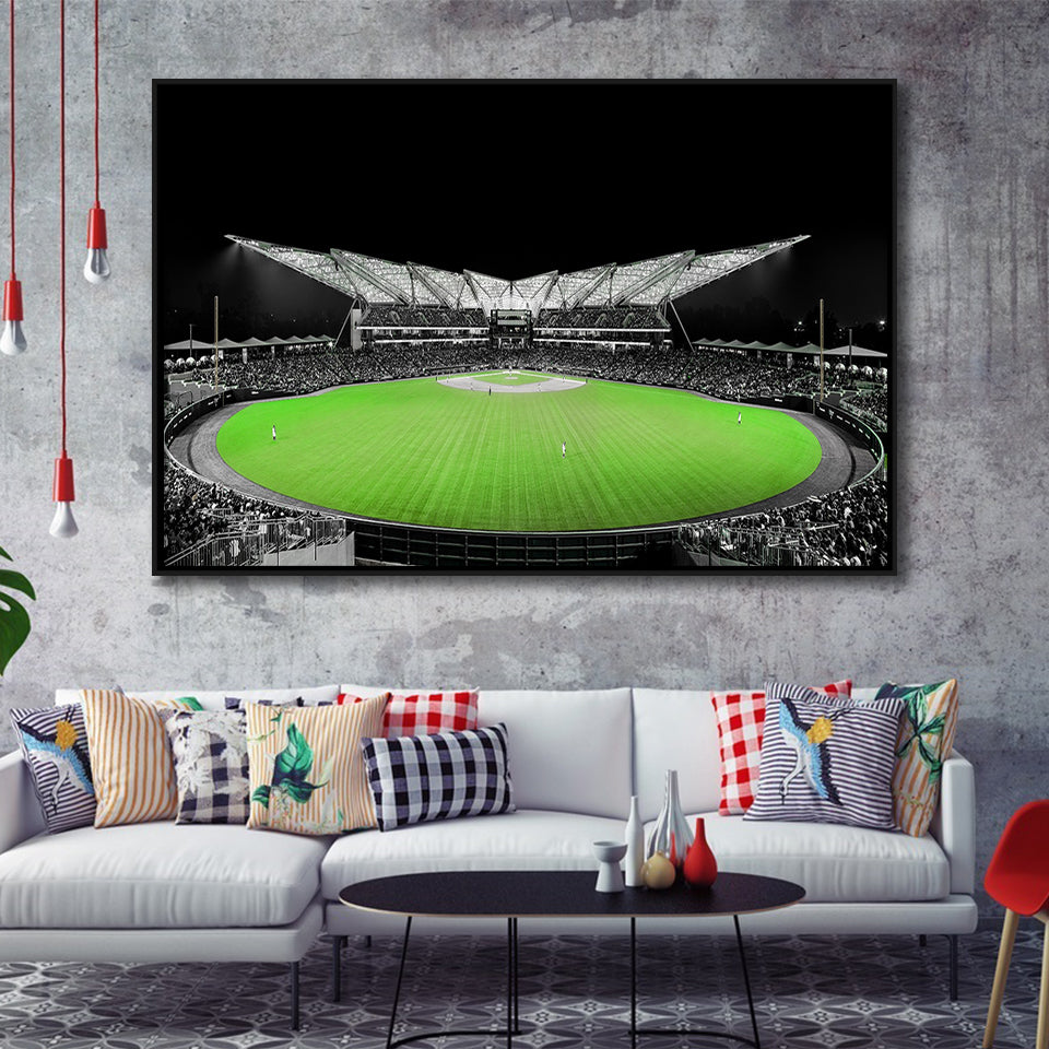 Futuristic Stadiums, Stadium Canvas, Sport Art, Gift for him, Framed Canvas Prints Wall Art Decor, Framed Picture