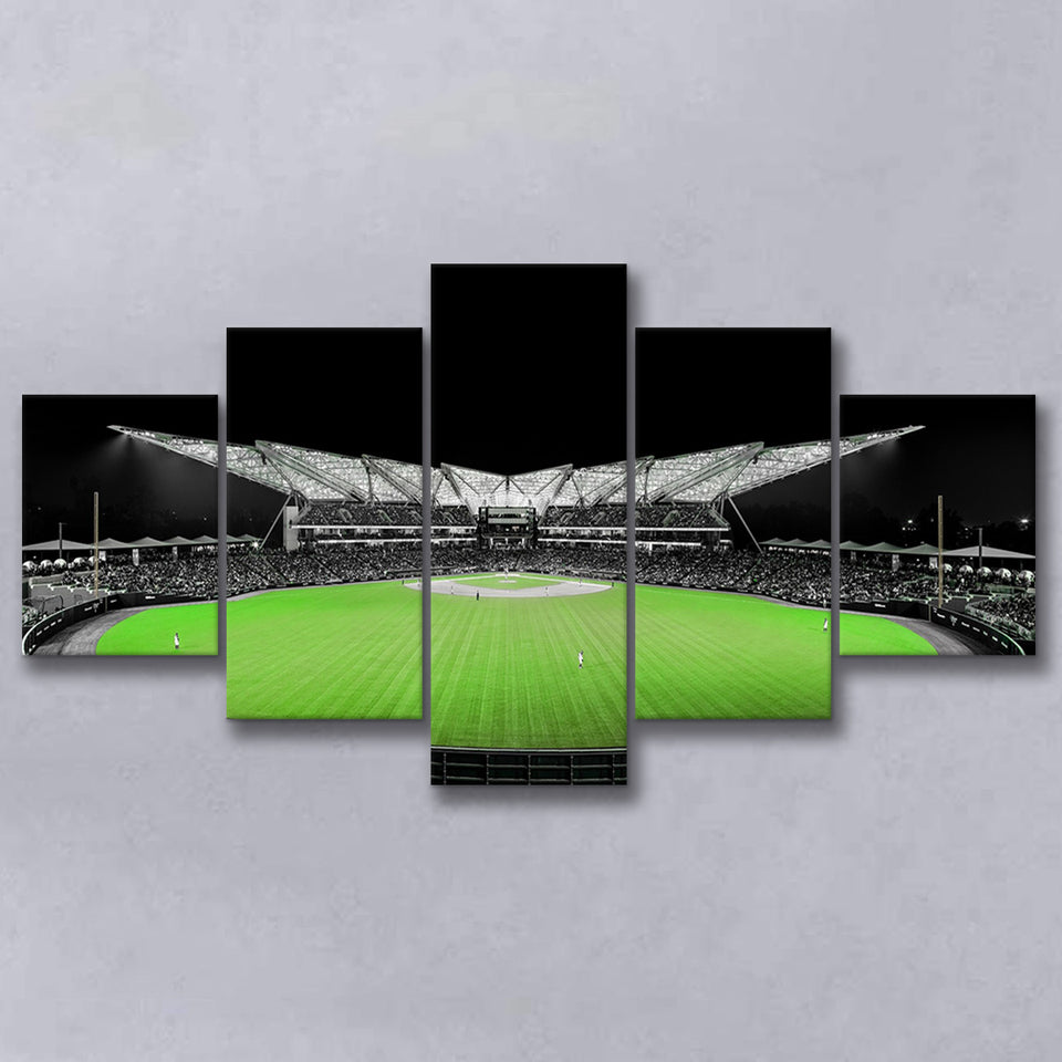 Futuristic Stadiums, Stadium Canvas, Sport Art, Large Canvas, Multi Panels, Canvas Prints Wall Art Decor