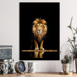 Golden Lion Framed Art Prints Wall Decor - Art Prints, Framed Picture,For Sale, Ready to hang