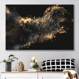 Gold Clash Landscape Canvas Prints Wall Art Home Decor - Painting Canvas, Ready to hang