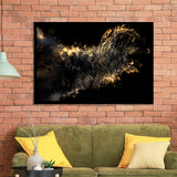 Gold Clash Framed Art Prints Wall Decor - Painting Art,Framed Picture,For Sale, Ready to hang