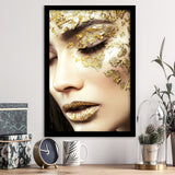 Gold Tishiki Framed Art Prints Wall Decor - Art Prints, Framed Picture,For Sale, Ready to hang