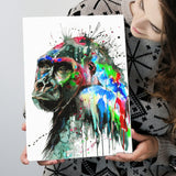 Gorilla Water Colors Canvas Prints Wall Art Decor - Painting Canvas, Home Decor, Art Print, Art For Sale