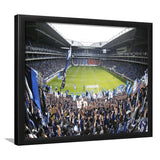 Gamba Osaka New Stadium, Stadium Canvas, Sport Art, Gift for him, Framed Art Prints Wall Art Decor, Framed Picture