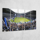 Gamba Osaka New Stadium, Stadium Canvas, Sport Art, Gift for him, Multi Panels B, Canvas Prints Wall Art Decor
