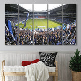 Gamba Osaka New Stadium, Stadium Canvas, Sport Art, Gift for him, Multi Panels B, Canvas Prints Wall Art Decor