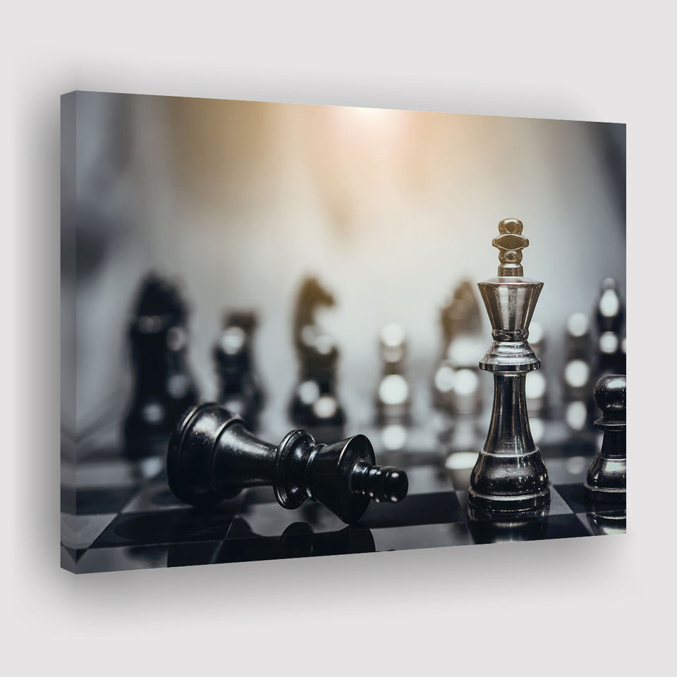 Chess Game Wall Art