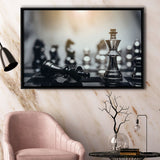 Game of Chess Stylish Framed Canvas Prints Wall Art Decor - Paiting Canvas, Art Prints, Floating Frame