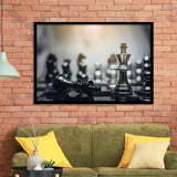 Game of Chess Stylish Framed Art Prints Wall Decor - Painting Prints, Framed Picture, Home Decor