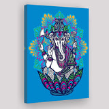 Ganesha Elephant, Diamond Painting Canvas Prints Wall Art Home Decor
