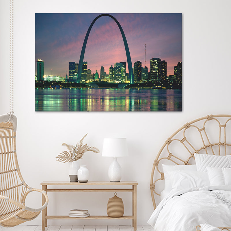 Gateway Arch St. Louis Canvas Wall Art - Canvas Prints, Prints for Sale, Canvas Painting, Canvas On Sale
