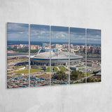 Gazprom Arena, Stadium Canvas, Sport Art, Gift for him,100 Multi Panels B, Canvas Prints Wall Art Decor