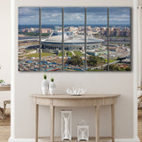 Gazprom Arena, Stadium Canvas, Sport Art, Gift for him,100 Multi Panels B, Canvas Prints Wall Art Decor