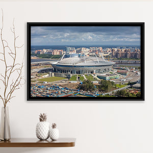 Gazprom Arena, Stadium Canvas, Sport Art, Gift for him,100 Framed Canvas Prints Wall Art Decor, Framed Picture