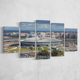 Gazprom Arena, Stadium Canvas, Sport Art, Large Canvas,V1 Multi Panels, Canvas Prints Wall Art Decor