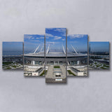 Gazprom Arena, Stadium Canvas, Sport Art, Large Canvas, Multi Panels, Canvas Prints Wall Art Decor