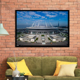Gazprom Arena, Stadium Canvas, Sport Art, Gift for him, Framed Art Prints Wall Art Decor, Framed Picture