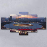 Gelora Bung Karno Main Stadium, Stadium Canvas, Sport Art, Large Canvas, Multi Panels, Canvas Prints Wall Art Decor