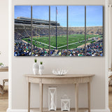 Generic Notre Dame Stadium, Stadium Canvas, Sport Art, Gift for him, Multi Panels B, Canvas Prints Wall Art Decor